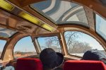 Grand Canyon Railway Coconino Dome interior